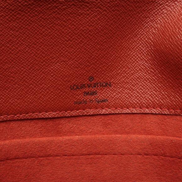 LOUIS VUITTON Authentic Brown Damier Leather Shoulder Bag